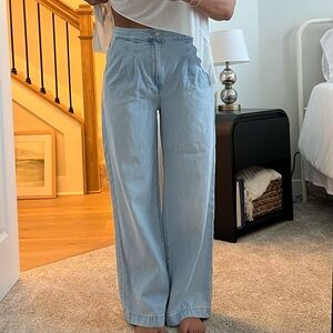 Madewell Harlow wide leg trouser jeans